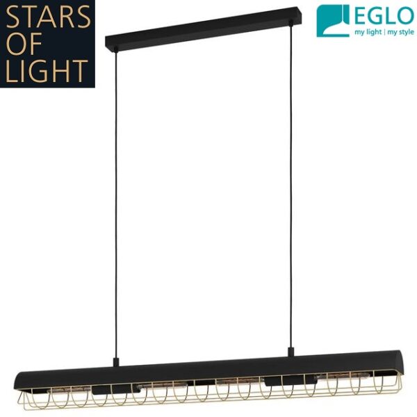 VISEČA SVETILKA ALFONSINE 1160 mm E27 4X40W