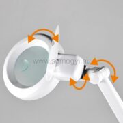 NAMIZNA LUPA Z LED SVETILKO NKLL06 6W 6000K