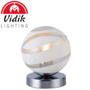 AKUMULATORSKA TOUCH ZATEMNILNA NAMIZNA RGB LED SVETILKA ZAVIER 5W 3000K DO 6000K Z BREZŽIČNIM POLNJENJEM TELEFONA