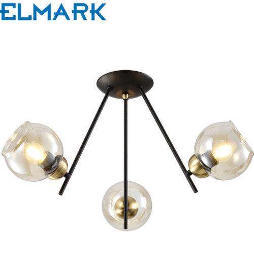 retro-vintage-stropni-lestenec-z-bučkami-steklenimi-ELMARK