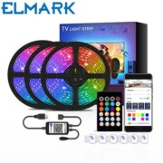 BLUETOOTH AVTO RGB USB LED KOMPLET Z MUSIC CONTROL