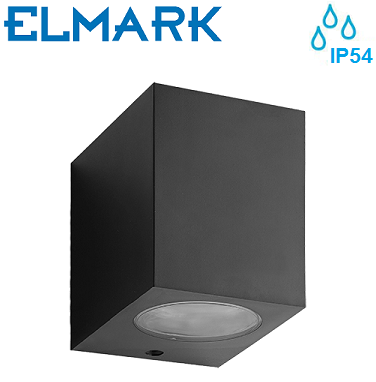 zunanja-stenska-svetilka-gu10-enojni-snop-dol-ip54-črna zunanja-stenska-svetilka-gu10-enojni-snop-dol-ip54-črna