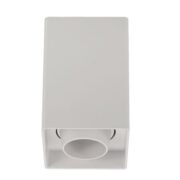 STROPNI REFLEKTOR 85X85 mm GU10 BELI ALI ČRNI