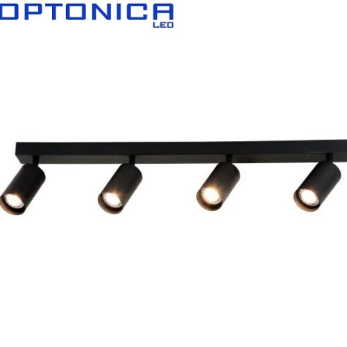 četvorni-gu10-enojni-reflektor-črni