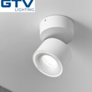 LED REFLEKTOR BIANCO 8W 4000K BELI ALI ČRNI