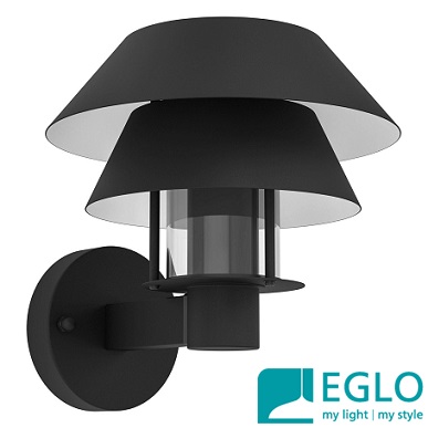 zunanja-stenska-svetilka-ip44-črna