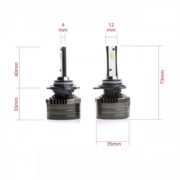 9012/HIR2/PX22D LED KOMPLET SIJALK ZA GLAVNE LUČI 30W 5000 Lm 6000K 12/24V USA LED DIODE