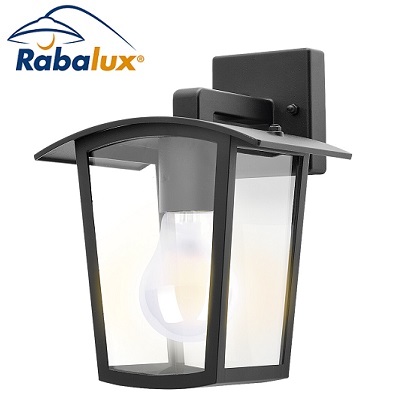 zunanja-klasična-črna-stenska-svetilka-ip44