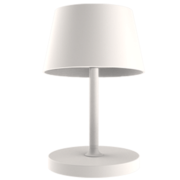 AKUMULATORSKA ZATEMNILNA NAMIZNA LED SVETILKA SONIA 360 mm 3W 3000K BELA ALI ČRNA