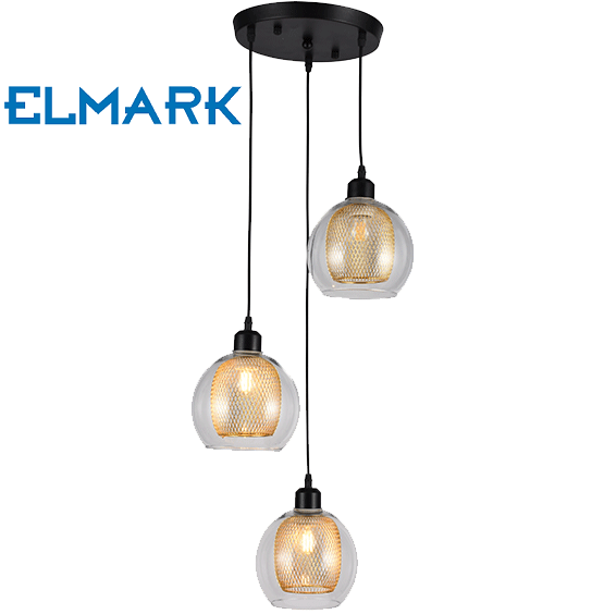 VISEČA SVETILKA JADE 3XE27 VISEČA SVETILKA JADE 3XE27