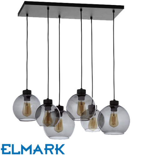 stekleni-črni-vintage-retro-lestenec