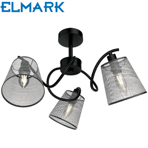 tekstilni-stropni-lestenec-trojni-črni