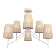 VISEČA SVETILKA THERA fi 650 mm 6XE14 ČRNA ALI BELA