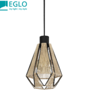 VISEČA SVETILKA IZ VRVICE ADWICKLE 870 mm mm 3XE27