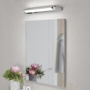 LED SVETILKA ZA OGLEDALO GEMILIANA 450 mm 8,9W 4000K IP44 V DVEH BARVAH