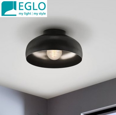 stropna-retro-svetilka-črna