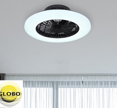 stropni-okrogli-ventilator-z-led-svetilko-črni