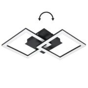 ZATEMNILNA STROPNA LED SVETILKA  PARANDAY-Z fi NASTAVLJIVA SVETLOBA OD 2700K DO 6500K UPRAVLJANJE S PAMETNIM TELEFONOM