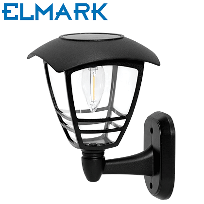 zunanja-stenska-solarna-led-svetilka-črna