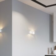 STENSKA LED SVETILKA ARAXA 12W 3000K BELA ALI ČRNA