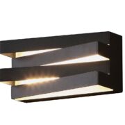 STENSKA LED SVETILKA ARAXA 12W 3000K BELA ALI ČRNA