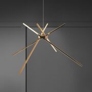 VISEČA LED SVETILKA SPIDER fi 1140 mm 33W 3000K V TREH BARVAH