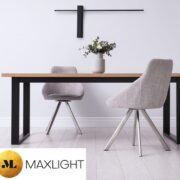 STENSKA LED SVETILKA S STIKALOM SABRE 910 mm 10W 3000K BELA ALI ČRNA