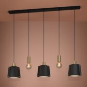 VISEČA SVETILKA MAJAGUA 1215 mm E27 5X40W