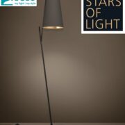 STOJEČA SVETILKA PETROSA 1740 mm E27 40W V TREH BARVAH