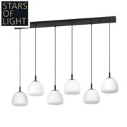 VISEČA SVETILKA BALMES 1445 mm  E27 6X40W