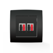 AUDIO/OMREŽNA VTIČNICA CITY BELA, ŠAMPANJSKA METALIK ALI ANTRACITNA