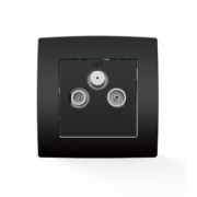 TV, RADIO IN SAT VTIČNICA CITY BELA, ŠAMPANJSKA METALIK ALI ANTRACITNA