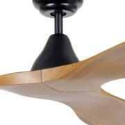 STROPNI VENTILATOR Z LED SVETILKO PORTSEA fi 1320 mm 19W V TREH BARVAH