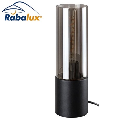 namizna-retro-svetilka-dimljeno-steklo-črno