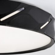 LED SVETILKA NESSIRA 390 mm 25W 4000K BELA ALI ČRNA