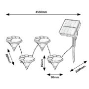 SOLARNI TALNI LED SET WIGRY 0,06W 3000K IP44