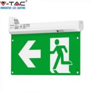 STROPNA/STENSKA VISEČA ZASILNA LED SVETILKA 3W 6000K 3h