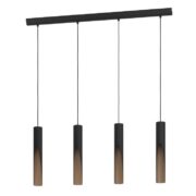 VISEČA SVETILKA BARBOTTO GU10 4X5W 3000K V DVEH BARVAH