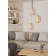 VISEČA SVETILKA ROMAZZINA 460 mm 3XE27 40W ČRNA ALI KREM