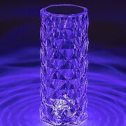AKUMULATORSKA TOUCH NAMIZNA RGB LED SVETILKA SIGGY 210 mm Z DALJINSKIM UPRAVLJANJEM