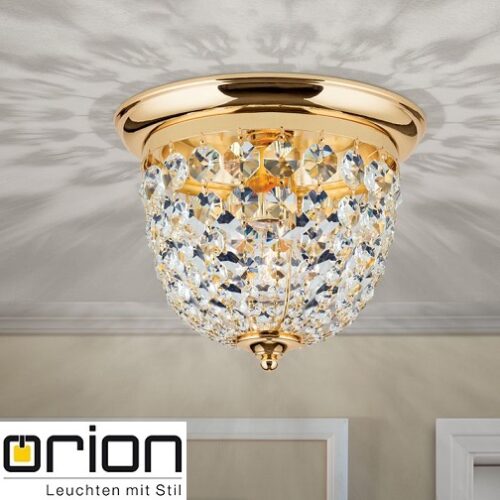 kristalna-stropna-klasična-svetilka-zlata