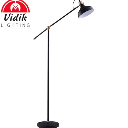 stoječa-bralna-retro-vintage-svetilka-črna-zlata