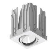 VGRADNA LED SVETILKA MODENA 5W 3000K V TREH BARVAH