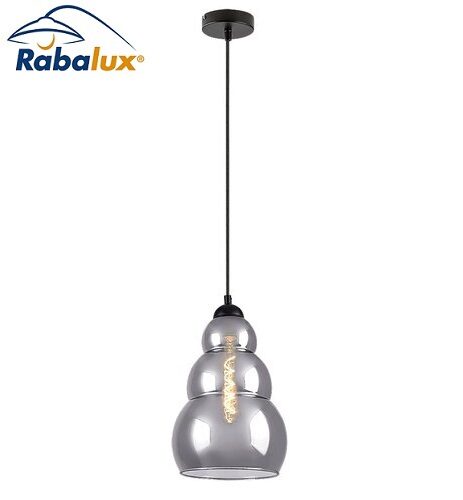 viseča-retro-vintage-svetiilka-dimljeno-steklo