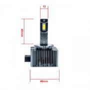 D1S LED KOMPLET SIJALK ZA GLAVNE LUČI 40W 6000 Lm 6000K 12/24V CSP LED DIODE