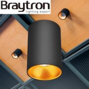 STROPNA SPOT SVETILKA BETA fi 94 mm GU10 BELA ALI ČRNA