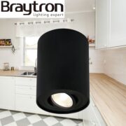 STROPNA SPOT SVETILKA GAMA fi 80 mm GU10 V TREH BARVAH