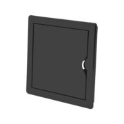 VRATA 165X165 mm BELA ALI ČRNA