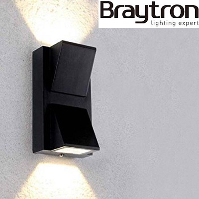 Aplique de Pared Led Trio Miguel Negro Mate 2x6W 3000k