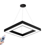 VISEČA ZATEMNILNA LED SVETILKA BLADE 600X600 mm 45W 3000K DO 6500K V TREH BARVAH Z DALJINSKIM UPRAVLJANJEM